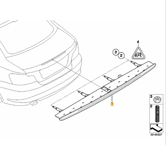 Tercera Luz De Frenado Para Bmw Serie 1 E82 E88. Original Recambios