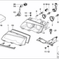 Goma/junta/moldura Superior Faro Delantero Bmw E46. Original Recambios