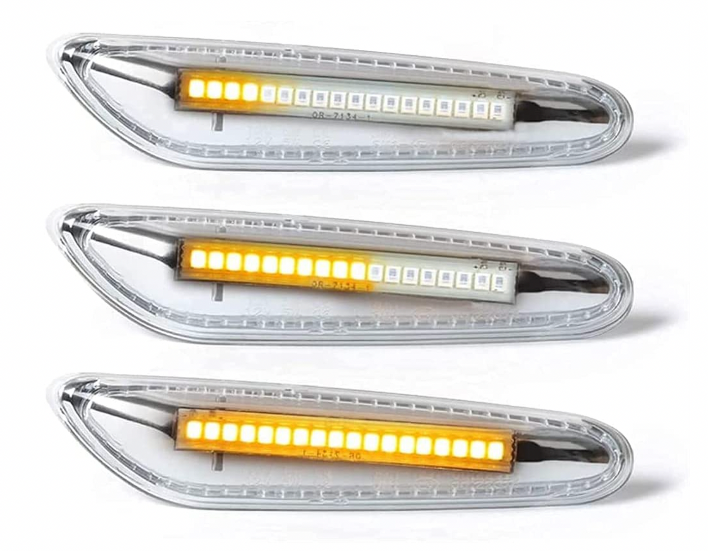 Intermitentes Laterales Led Progresivos Para Bmw Serie 3 E46 Berlina/touring Restyling (Del 09/2001