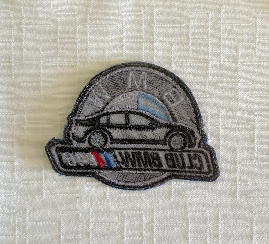 Parche Bordado Club Bmw E46 Para Ropa / Textil