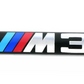 Emblema Original Bmw -M3- Para Las Aletas/branquias M3 E46. Recambios