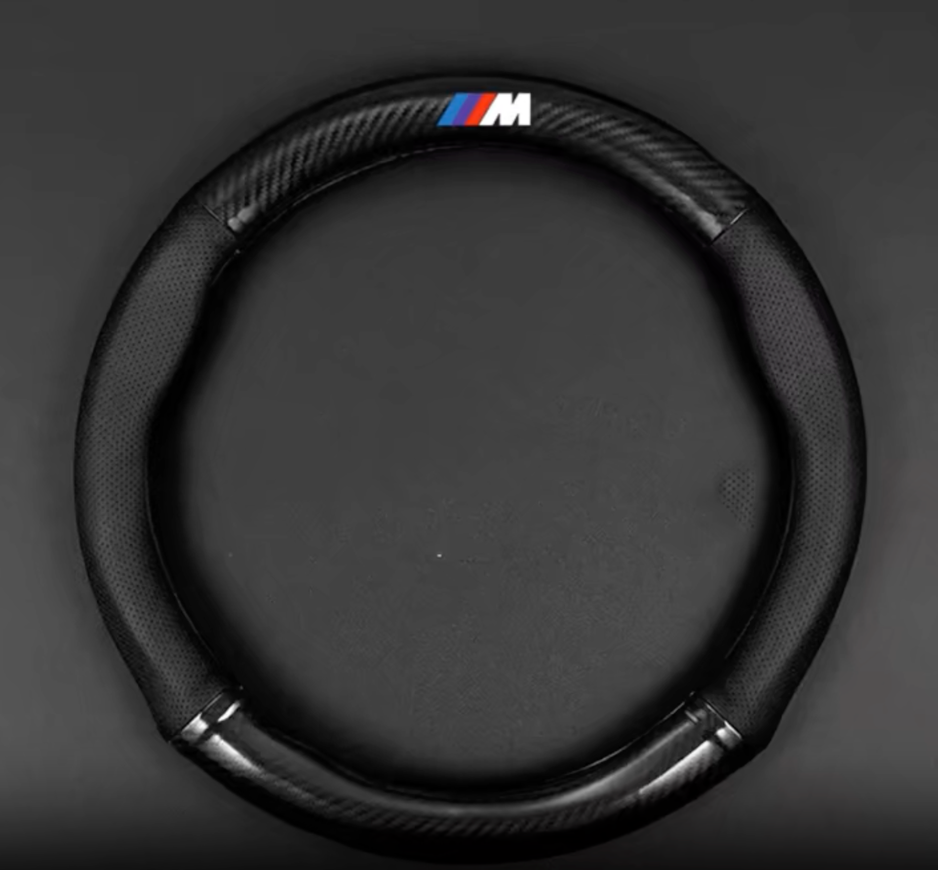 Funda Volante Efecto Carbono ///M Para Bmw Accesorios