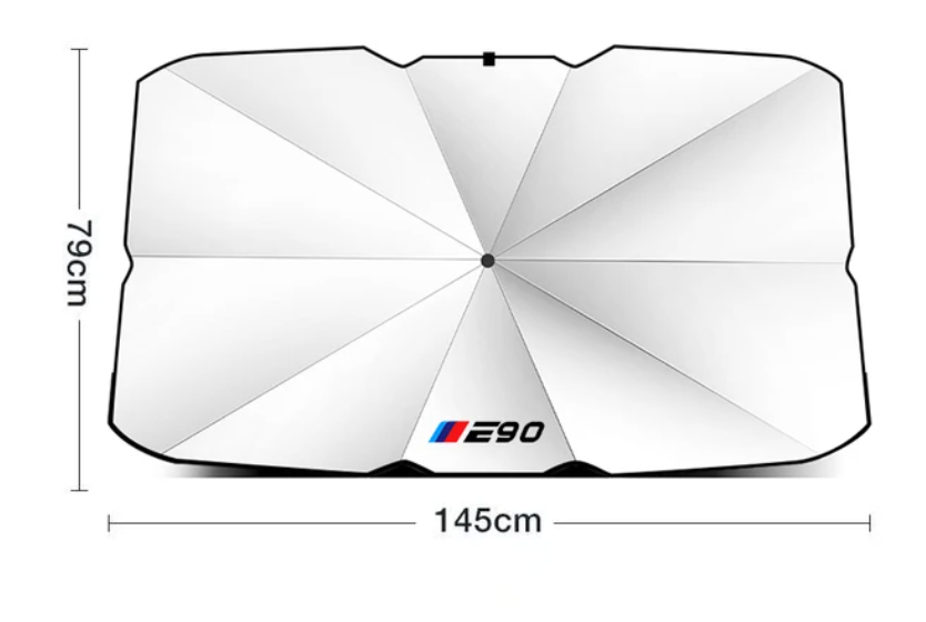 Parasol Para Parabrisas De Coche Bmw - Protección Uv Y Reducción Temperatura Modelos E90 E91 E92