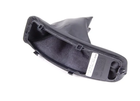 Funda Freno De Mano En Cuero/piel Para Bmw E90 E91 E92 E93. Original Recambios