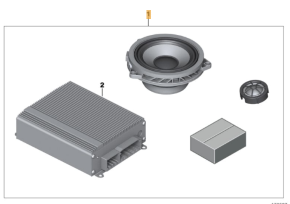 Reequipamiento Hifi Alpine Original Bmw Para F20 F21 F22 F23 F30 F31 F34 F35 F32 F33 F36 Accesorios