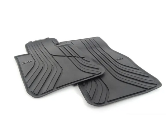 Set De Alfombrillas Delanteras Goma Basic Para Bmw Serie 1 F20 F21 2 F23 F22 F87. Original Recambios