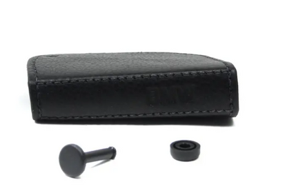 Funda Llave Bmw En Cuero Negro. Original De Accesorios