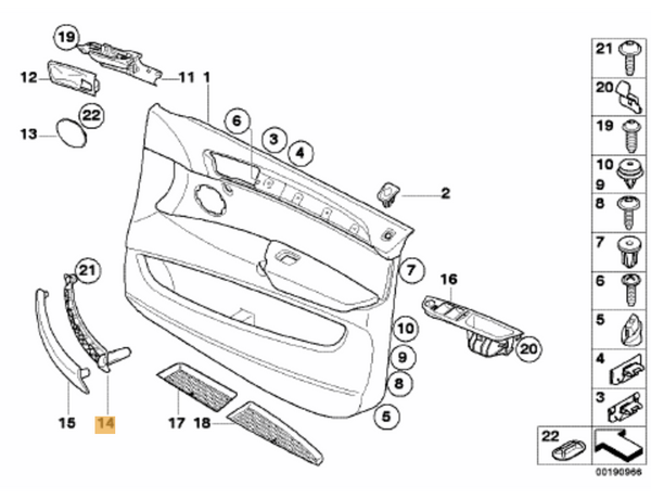 Soporte Manilla Color Negro Derecha O Izquierda Para Bmw X5 E70 X6 E71. Original De Recambios