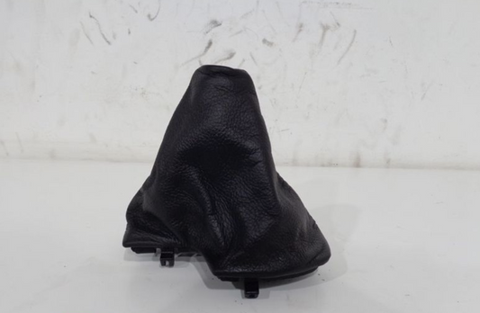 Funda/cubierta Pomo/palanca Selectora En Cuero Negro Para Bmw E60 E61. Original De Recambios