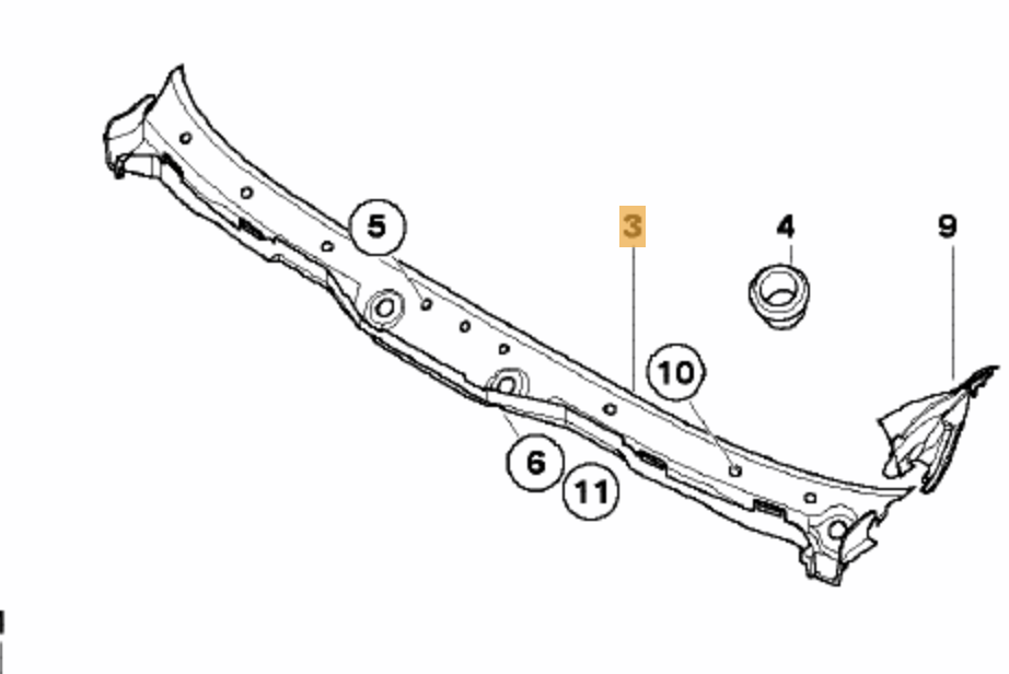 Torpedo Original De Bmw Para Serie 5 E39 Recambios