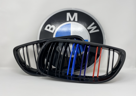 Riñoneras ///m Brillante Doble Linea Tipo M3 Para Bmw E92/e93 Del 2006 Al 03/2010