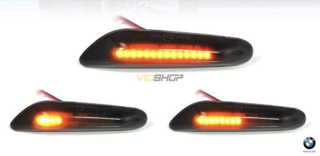 Intermitentes Laterales Led Progresivos Para Bmw Serie 3 E46 Berlina/touring Restyling Bombillas