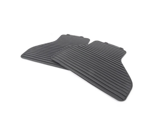 Alfombrillas De Goma Para Bmw Serie X5 (E70) Y X6 (E71). Original Traseras / Negro Accesorios