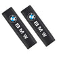 Almohadillas Para Cinturón De Seguridad Bmw Cuero Negro. Accesorios