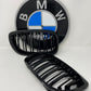 ¡novedad! Riñoneras / Parrillas Doble Linea Negro Brillante Tipo M4 Para Bmw E46 Coupe 2003-2006