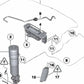 Amortiguador neumático trasero derecho para BMW Serie 7 F02, F04 (OEM 37126796930). Original BMW