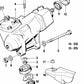 Tuerca hexagonal para BMW Serie 5 E12, E28, Serie 6 E24, Serie 7 E23 (OEM 07119921087). Original BMW