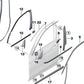 Listón de defensa imprimado para BMW X3 F97, G01, G08F, X4 F98, G02 (OEM 51138064794). Original BMW