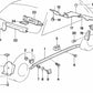 Cubierta del arnés del motor para BMW E30 (OEM 51711380391). Original BMW