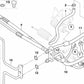 Serpentín de refrigeración para BMW E39, E52 (OEM 17111141819). Original BMW