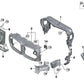 Conducción de aire liberada para BMW F95, F95N, F96, F96N, G09 (OEM 51748076934). Original BMW.