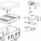 Caja de fusibles para BMW Serie 3 E30, Serie 6 E24 (OEM 61131370761). Original BMW