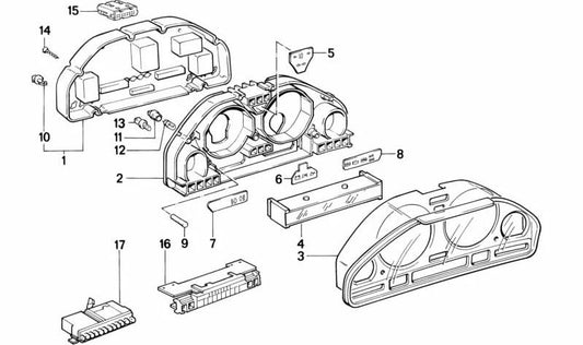 Codificador para BMW Serie 5 E34 (OEM 62111384287). Original BMW