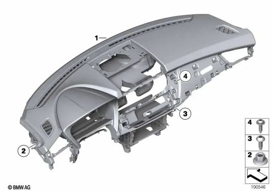 Tablero de instrumentos para BMW Z4 E89 (OEM 51459150026). Original BMW