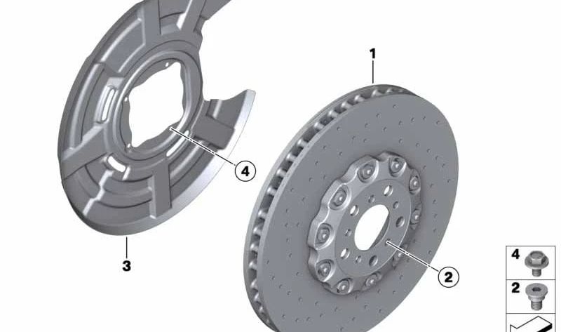 Guardabarros izquierdo para BMW Serie 5 F10, Serie 6 F06, F12, F13 (OEM 34112284815). Original BMW.