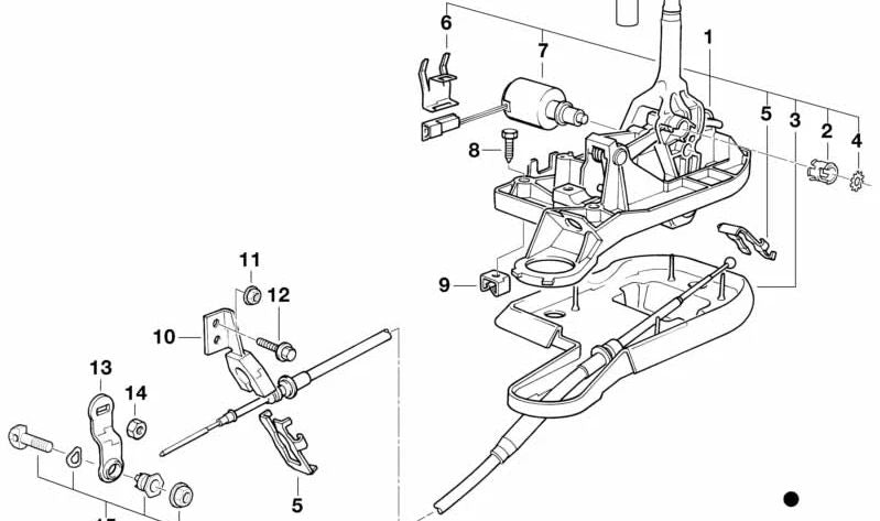 Sicherheitsscheibe für BMW E46, E39, E38 (OEM 25161421637). Original BMW