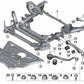 Soporte de goma para BMW X5 E70, F15, F85, X6 E71, F16 (OEM 31126855509). Original BMW