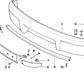 Soporte de sujeción para BMW Serie 3 E30, E36, Serie 5 E28, E34, Serie 6 E24, Serie 8 E31 (OEM 51711910956). Original BMW