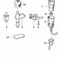 Enchufe Encendedor para BMW E36, E34, E32 (OEM 61348350958). Original BMW