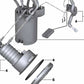 Filtro del carburante del kit di riparazione con regolatore di pressione OEM 16117313794 per BMW E89, E82, E88, E90, E91, E92, E93. BMW originale.