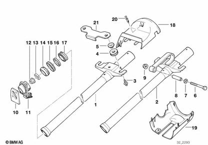 Junta para BMW E36 (OEM 32311159766). Original BMW