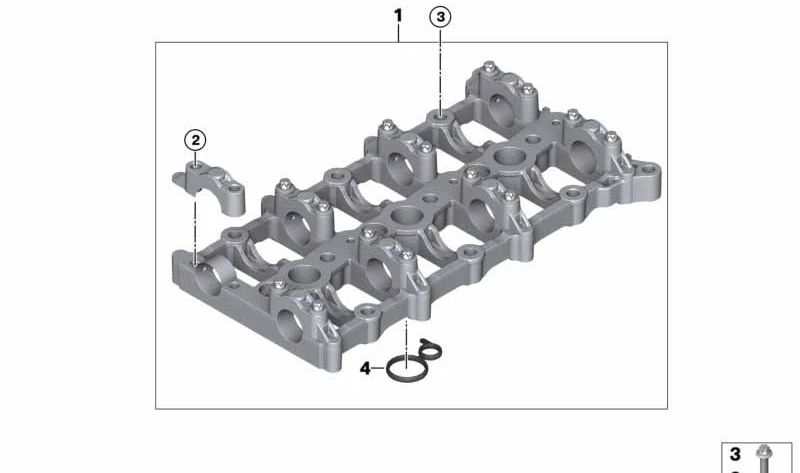 Distribuição OEM Carter 11318511207 para BMW F20, F21, F40, F45, F46, F48, F39, MINI F55, F56, F57, F54, F60. BMW/mini original.