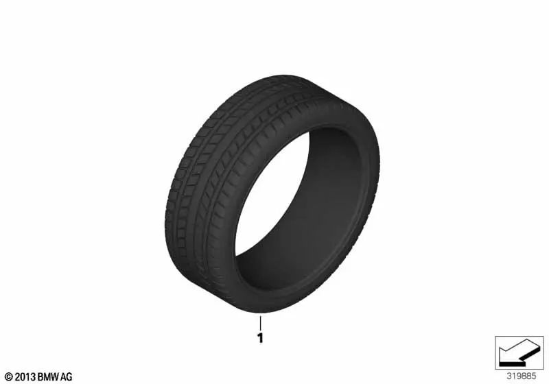 Michelin Pilot Alpin 5 for BMW G87, G80, G80N, G81, G81N Series 4 G82, G82N, G83, G83N (OEM 36125A076B6). Genuine BMW