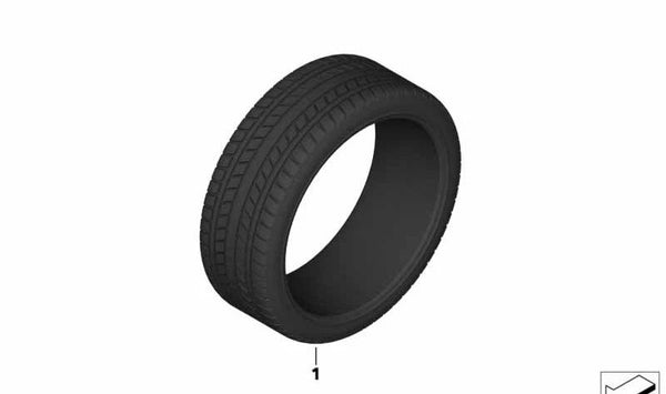 Neumáticos Michelin Pilot Alpin 5 para BMW Serie 2 G87, Serie 3 G80, G81, Serie 4 G82, G83 (OEM 36125A62AE9). Original BMW.