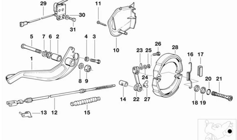 Junta para BMW (OEM 35211457605). Original BMW