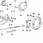 Protecteur contre les éclaboussures OEM 35211457917 pour BMW E30, E36, Z3. BMW d'origine.