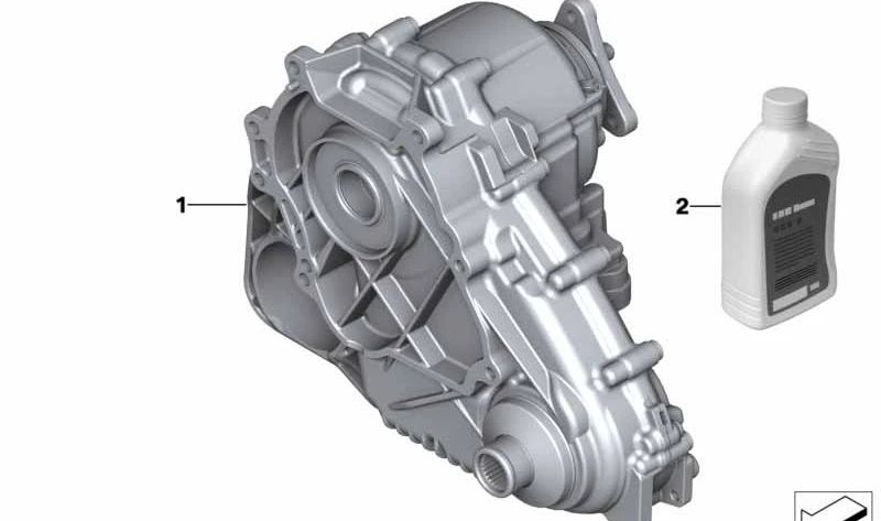 Transfer Case for BMW X3 F25 (OEM 27105A371D9). Original BMW