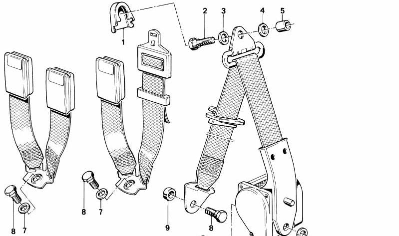 Tapa de cobertura negro para BMW E21, E12, E28, E24, E23 (OEM 72111828567). Original BMW