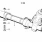 Juego de juntas para dirección hidráulica para BMW Serie 3 E30 (OEM 32131132798). Original BMW