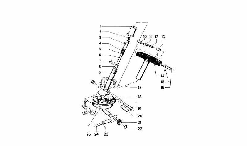 Manguito de transmisión OEM 24511666319 para BMW (Modelos compatibles: E36, E46, E34, E39, E32, E38, E31). Original BMW.