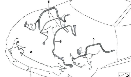 Módulo de repuesto EPS OEM 61118718420 para BMW G29 (Z4). Original BMW.