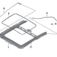 Tornillo auto-roscante para BMW Serie 1 F20, F21, Serie 2 F22, F45, F46, G42, G87, U06, Serie 3 F30, F31, F34, G20, G21, G28, G80, Serie 4 F32, F33, F36, G22, G26, G82, Serie 5 F07, F10, F11, G60, Serie 6 F06, F12, F13, Serie 7 F01N, F02N, i I12, I20, X1