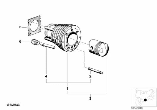 Junta para BMW Serie 3 (E46, E90, E91), Serie 5 (E39, E60, E61) (OEM 11111257092). Original BMW