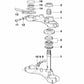 Soporte de intermitente delantero izquierdo para BMW E46, F30, F80 (OEM 31421244561). Original BMW.