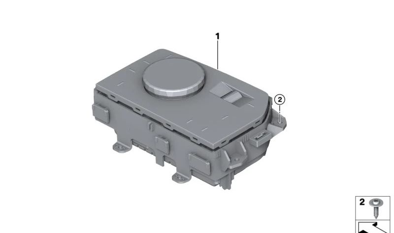 Controlador OEM IDRIVE 65825A8FF78 para BMW X2 (F39), X4 (G02), X5 (G05), X6 (G06), Série 7 (G70) e muito mais. BMW original