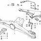 Hex screw for BMW E28, E24, E23, E31 (OEM 07119914848). Original BMW.